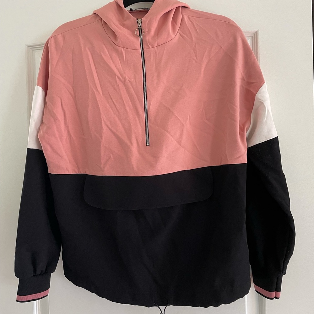 Black and Pink Zara Sweats (sweater and pants)